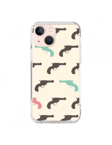 Coque iPhone 13 Mini Gun Pistolet - Leandro Pita