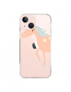 iPhone 13 Mini Case Unicorn Pink Clear - Petit Griffin