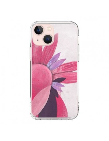 iPhone 13 Mini Case Flowers Pink - Lassana