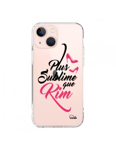 Coque iPhone 13 Mini Plus sublime que Kim Transparente - Lolo Santo