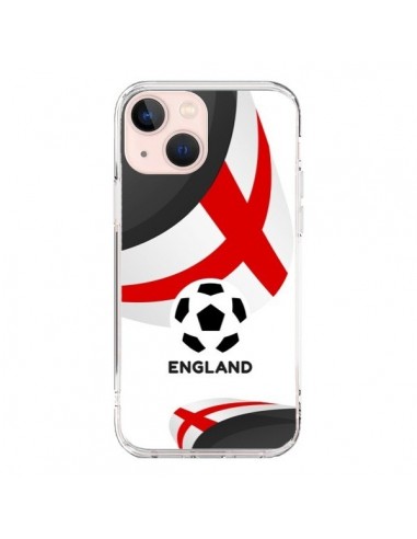 Coque iPhone 13 Mini Equipe Angleterre Football - Madotta