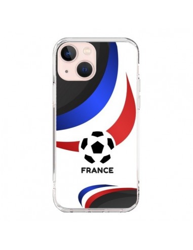 Coque iPhone 13 Mini Equipe France Football - Madotta