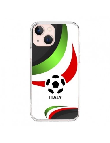 Coque iPhone 13 Mini Equipe Italie Football - Madotta