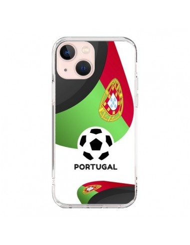 Coque iPhone 13 Mini Equipe Portugal Football - Madotta