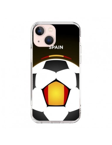 Coque iPhone 13 Mini Espagne Ballon Football - Madotta