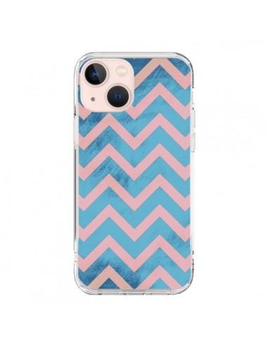 Coque iPhone 13 Mini Azteque Chevron Sunset - Mary Nesrala