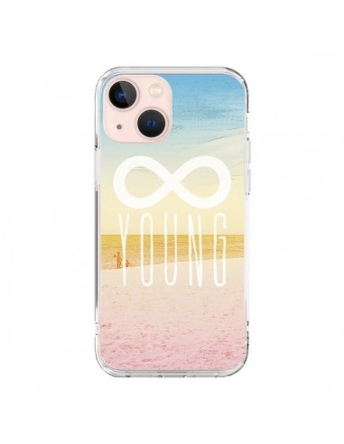 Coque iPhone 13 Mini Forever Young Plage - Mary Nesrala