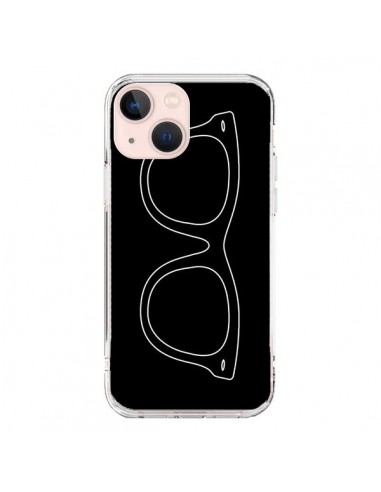 Coque iPhone 13 Mini Lunettes Noires - Mary Nesrala