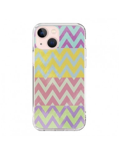 Coque iPhone 13 Mini Chevron Summer Triangle Azteque - Mary Nesrala