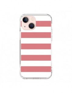 Coque iPhone 13 Mini Bandes Corail - Mary Nesrala