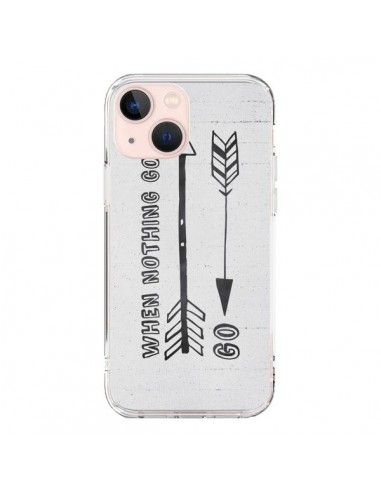 Coque iPhone 13 Mini When nothing goes right - Mary Nesrala