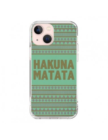 Coque iPhone 13 Mini Hakuna Matata Roi Lion - Mary Nesrala