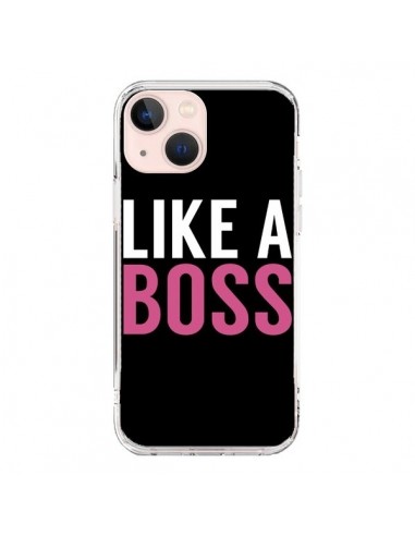 Coque iPhone 13 Mini Like a Boss - Mary Nesrala