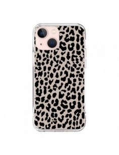 Coque iPhone 13 Mini Leopard Marron - Mary Nesrala