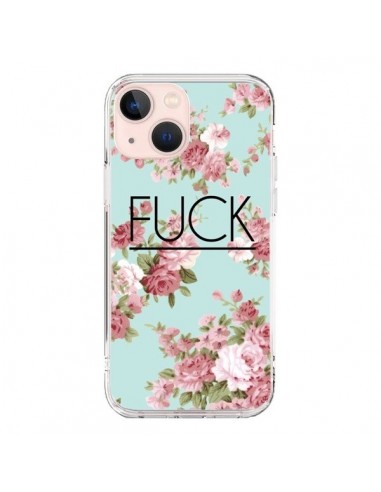 Coque iPhone 13 Mini Fuck Fleurs - Maryline Cazenave