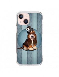 Coque iPhone 13 Mini Chien Dog Jeu Poket Cartes -...
