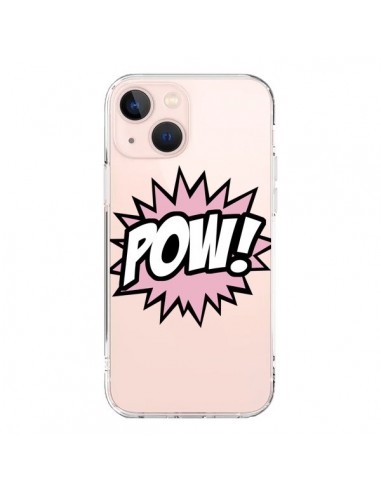 Coque iPhone 13 Mini Pow Transparente - Maryline Cazenave