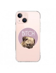 Coque iPhone 13 Mini Bulldog Bitch Transparente -...