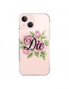 Coque iPhone 13 Mini Die Fleurs Transparente - Maryline...