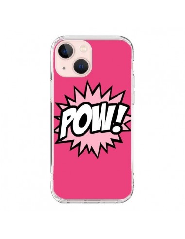 Coque iPhone 13 Mini Pow Bulles BD Comics - Maryline Cazenave