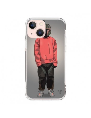Cover iPhone 13 Mini Pink Yeezy - Mikadololo
