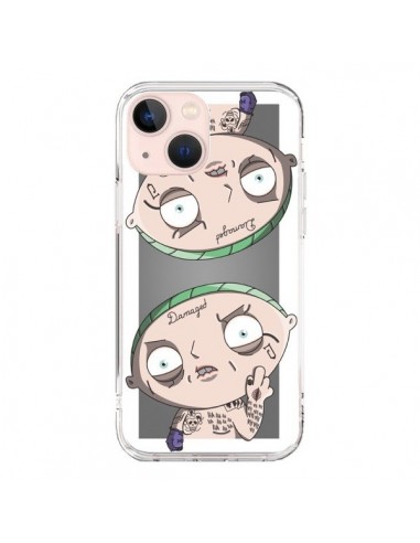 Cover iPhone 13 Mini Stewie Joker Suicide Squad Double - Mikadololo