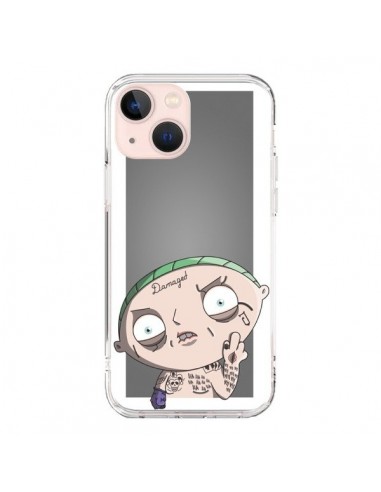 Coque iPhone 13 Mini Stewie Joker Suicide Squad - Mikadololo