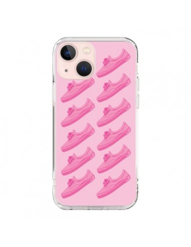 Coque iPhone 13 Mini Pink Rose Vans Chaussures - Mikadololo