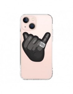 Coque iPhone 13 Mini OVO Ring bague Transparente -...