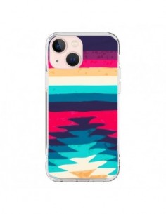 Coque iPhone 13 Mini Surf Azteque - Monica Martinez