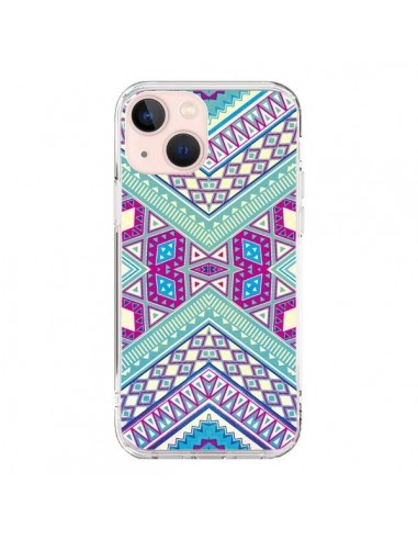 Coque iPhone 13 Mini Azteque Lake - Maximilian San