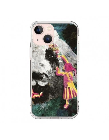 Coque iPhone 13 Mini Panda Pandamonium - Maximilian San