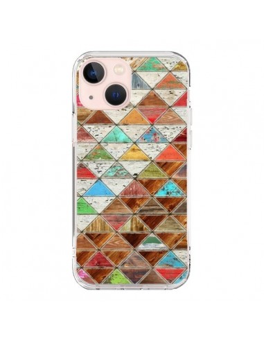 iPhone 13 Mini Case Love Pattern Triangle - Maximilian San