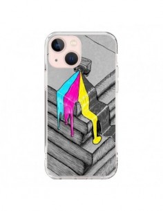 Coque iPhone 13 Mini Appareil Photo Bleeding Words -...