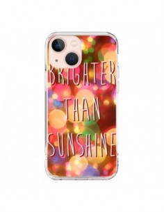 Coque iPhone 13 Mini Brighter Than Sunshine Paillettes -...