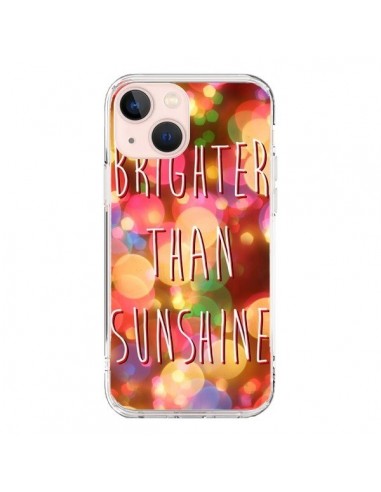 Coque iPhone 13 Mini Brighter Than Sunshine Paillettes - Maximilian San