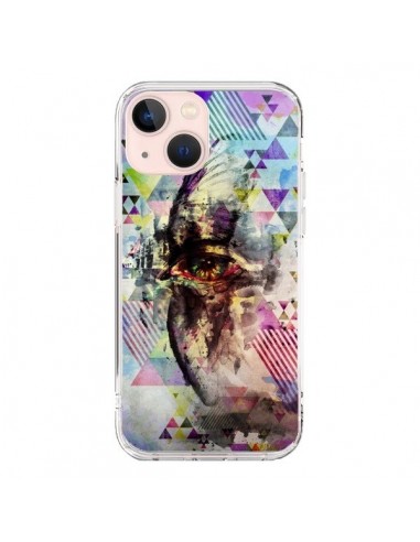 Coque iPhone 13 Mini Oeil Triangle Oiseau Cry Bird - Maximilian San