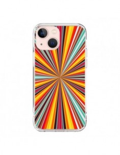 iPhone 13 Mini Case Orizzonte Bandes Multicolors -...