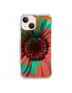 Coque iPhone 13 Mini Tournesol Lysergic Flower -...