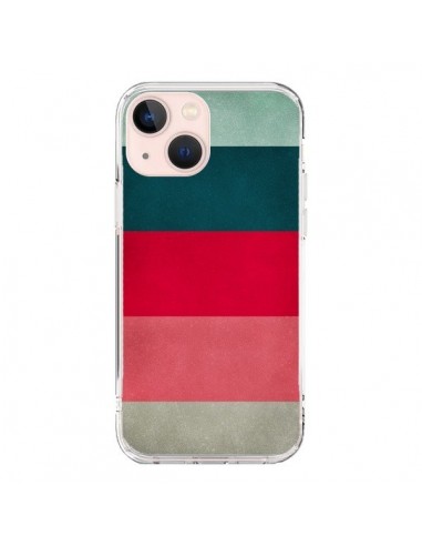 Coque iPhone 13 Mini Bandes New York City Hues - Maximilian San