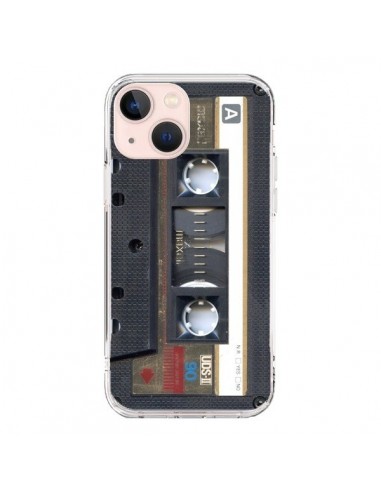 Cover iPhone 13 Mini Cassette Oro K7 - Maximilian San