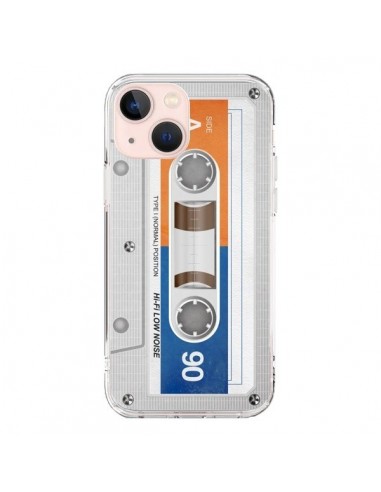 Coque iPhone 13 Mini White Cassette K7 - Maximilian San