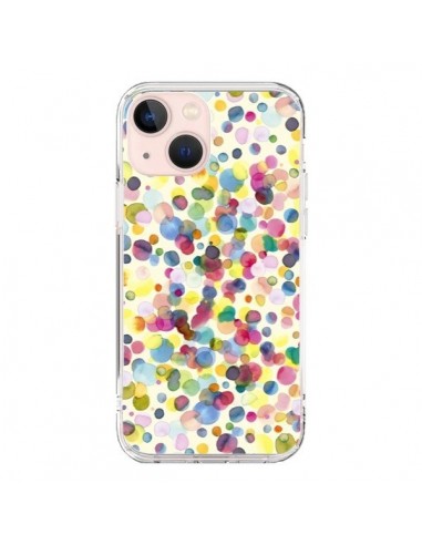 Cover iPhone 13 Mini Color Drops - Ninola Design