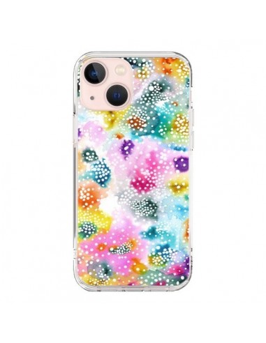 Coque iPhone 13 Mini Experimental Surface Colorful - Ninola Design