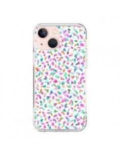 iPhone 13 Mini Case Flowers Petals Pink - Ninola Design