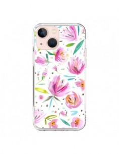 Coque iPhone 13 Mini Painterly Waterolor Texture - Ninola...