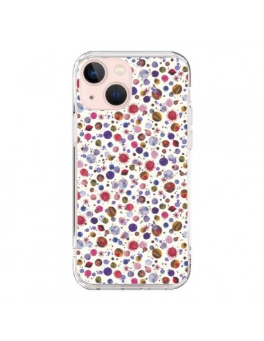 Coque iPhone 13 Mini Peonies Pink - Ninola Design