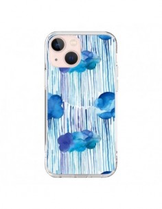 Cover iPhone 13 Mini Rain Stitches Neon - Ninola Design