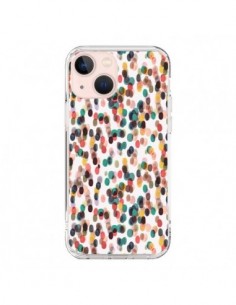 iPhone 13 Mini Case Rainbow Lace Neon Multicolor - Ninola...