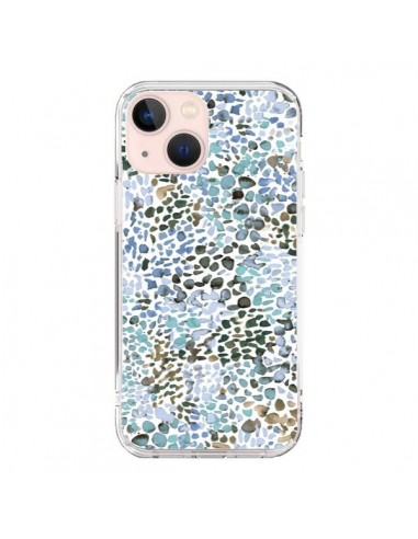 iPhone 13 Mini Case Smoky Marble WaterColor Pink - Ninola Design
